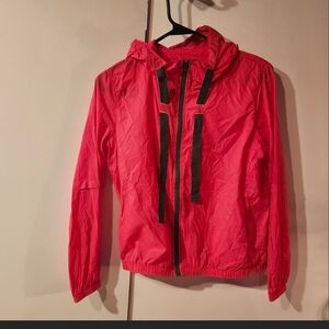 ZYIA Red Windbreaker Jacket